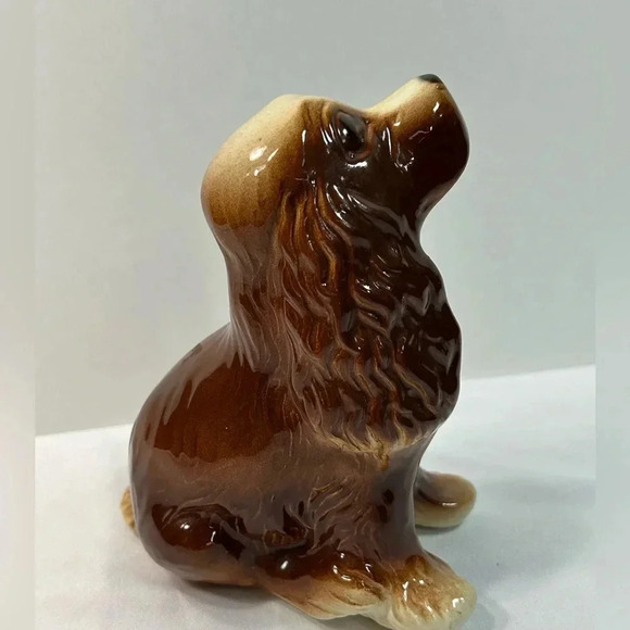 Vintage Royal Copley Cocker Spaniel/Glazed Porcelain. - Picture 4 of 10